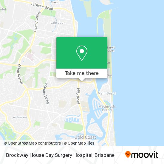 Brockway House Day Surgery Hospital map