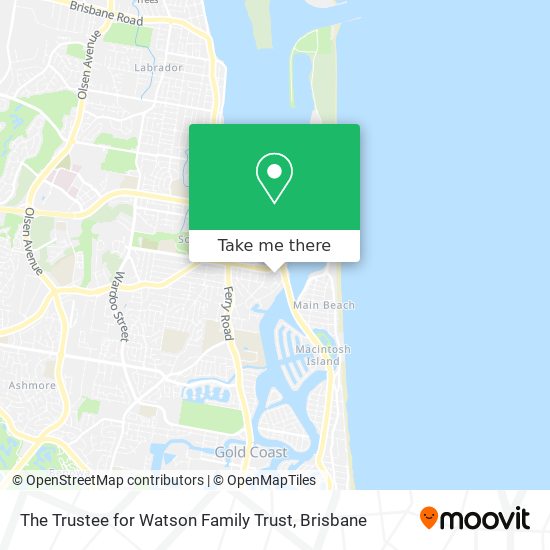 The Trustee for Watson Family Trust map