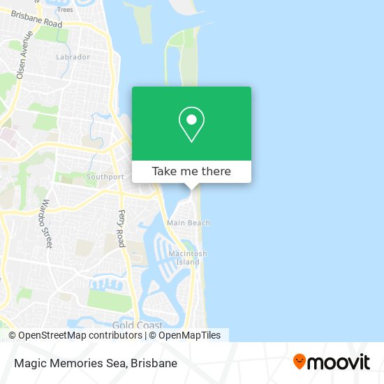 Magic Memories Sea map
