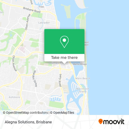 Alegna Solutions map