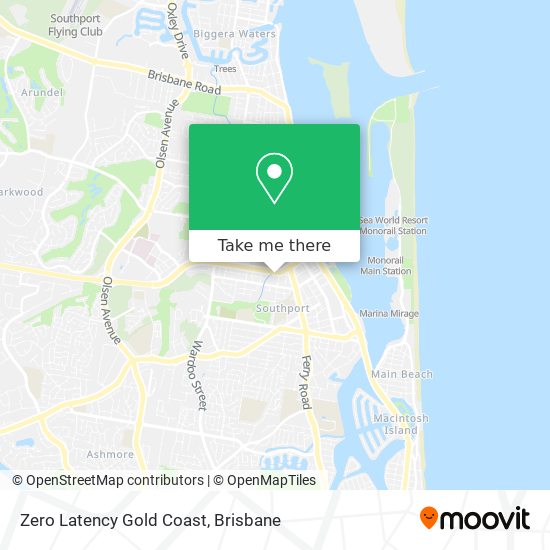 Zero Latency Gold Coast map
