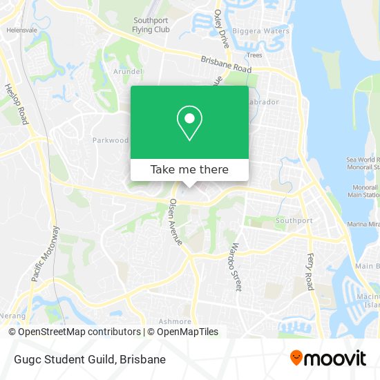 Gugc Student Guild map