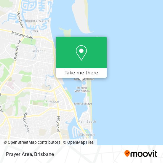 Mapa Prayer Area
