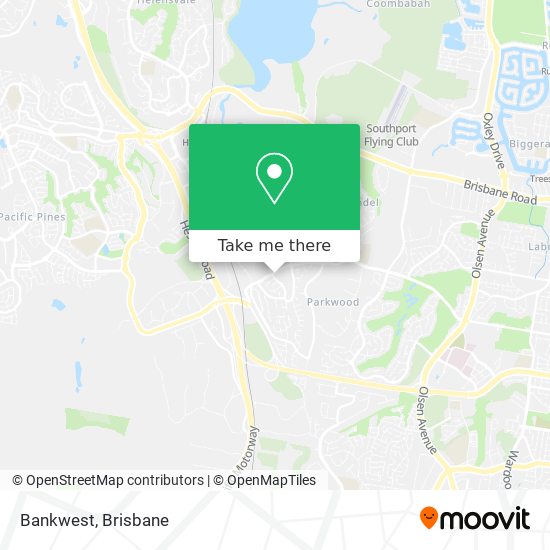 Bankwest map