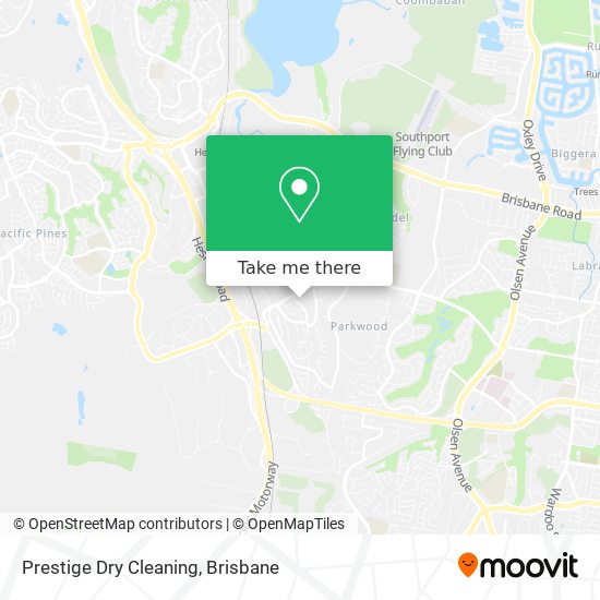 Prestige Dry Cleaning map