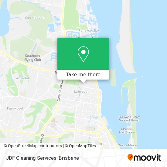 JDF Cleaning Services map