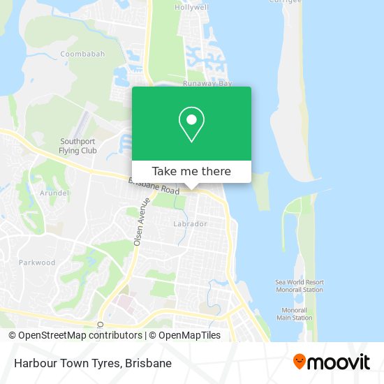 Harbour Town Tyres map