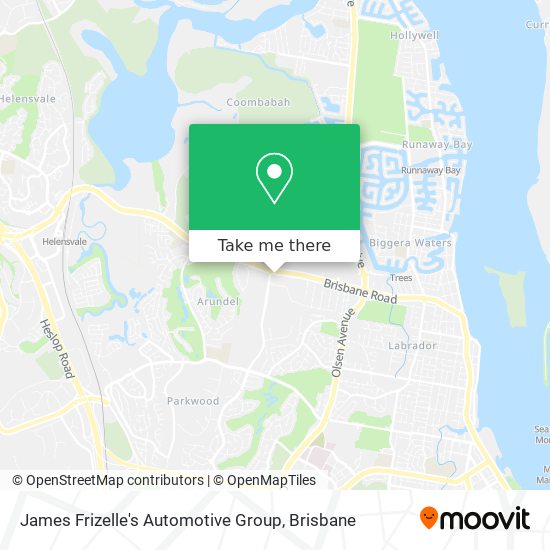 James Frizelle's Automotive Group map