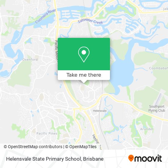 Helensvale State Primary School map
