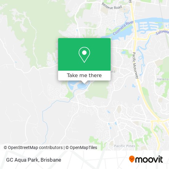 GC Aqua Park map