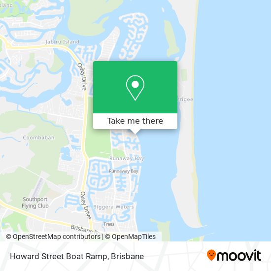 Howard Street Boat Ramp map