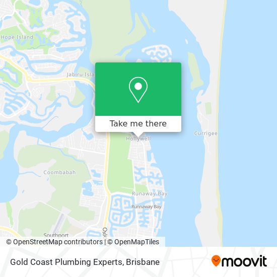 Gold Coast Plumbing Experts map