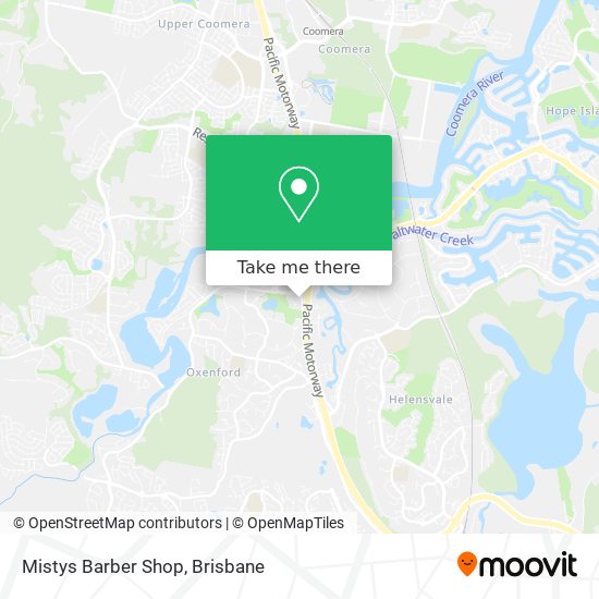 Mistys Barber Shop map
