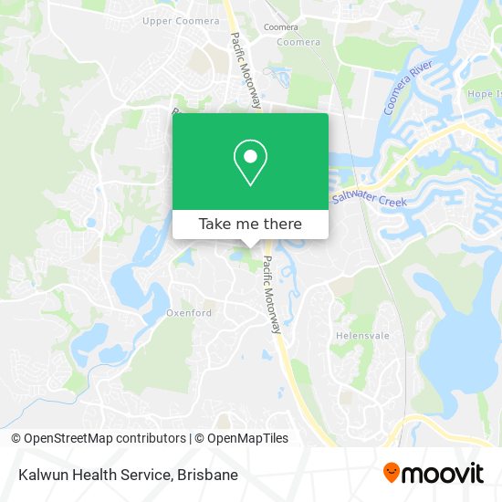 Kalwun Health Service map