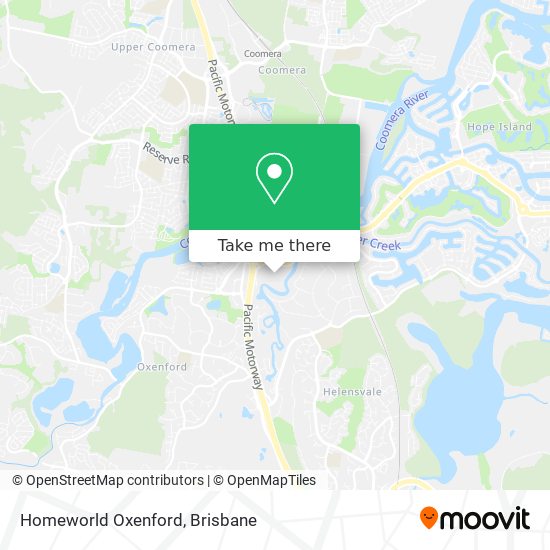 Homeworld Oxenford map