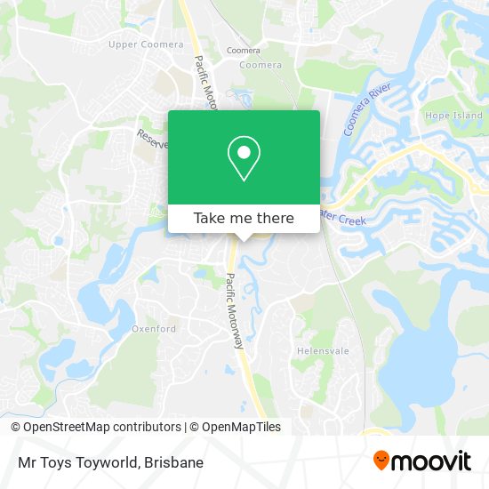Mr Toys Toyworld map