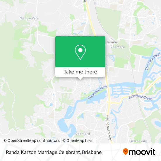 Randa Karzon Marriage Celebrant map
