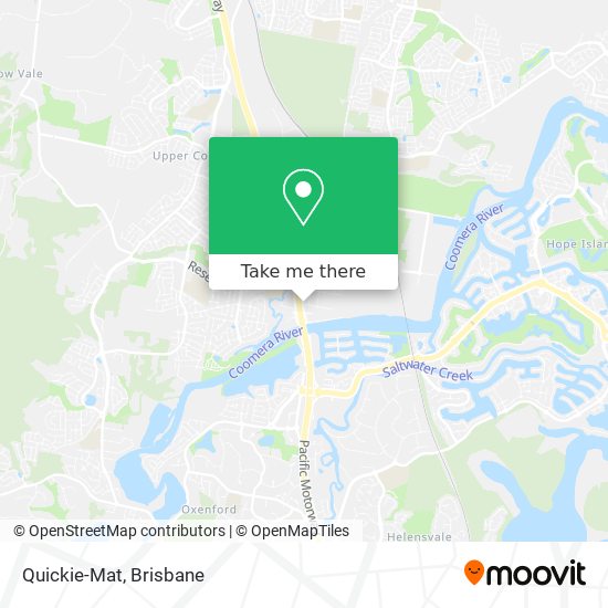 Quickie-Mat map