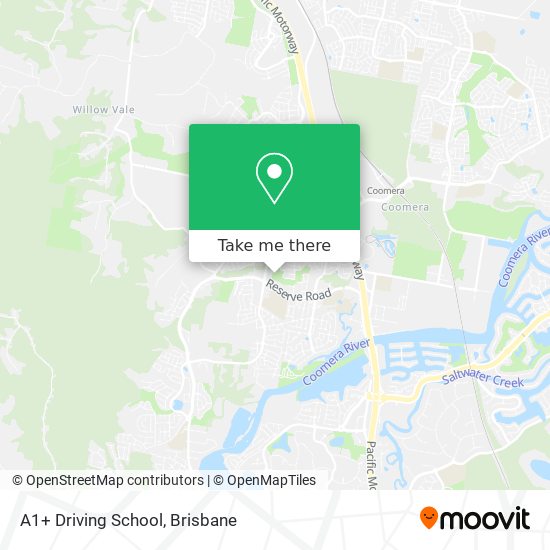 Mapa A1+ Driving School