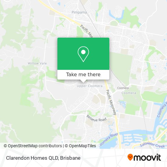 Clarendon Homes QLD map
