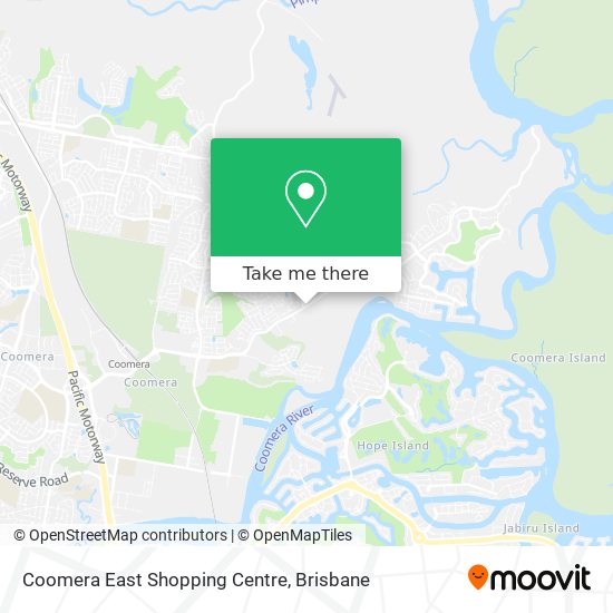 Coomera East Shopping Centre map