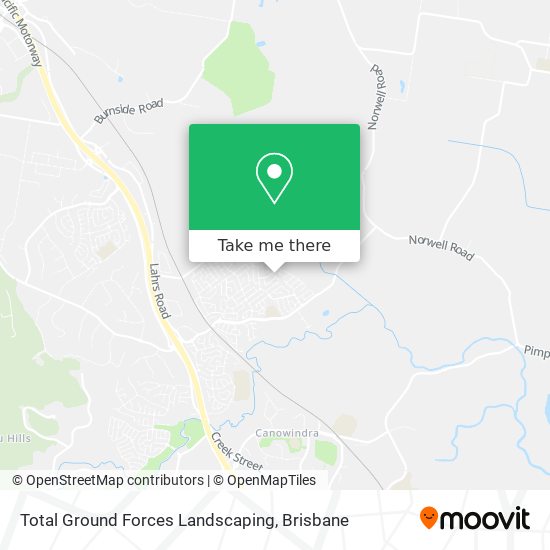 Total Ground Forces Landscaping map