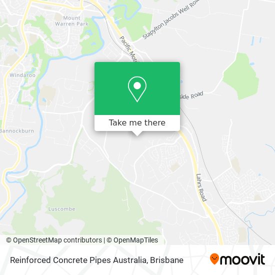 Reinforced Concrete Pipes Australia map