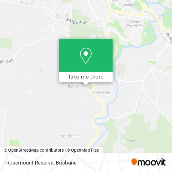 Rosemount Reserve map