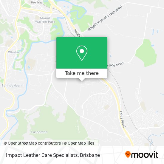 Impact Leather Care Specialists map