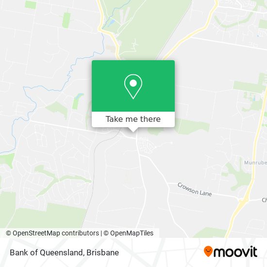 Bank of Queensland map