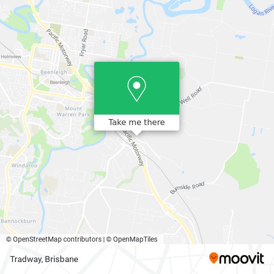 Tradway map
