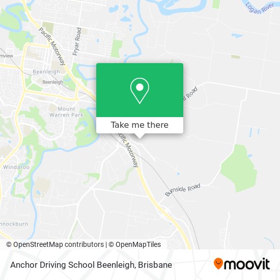 Anchor Driving School Beenleigh map