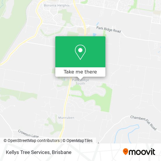 Kellys Tree Services map