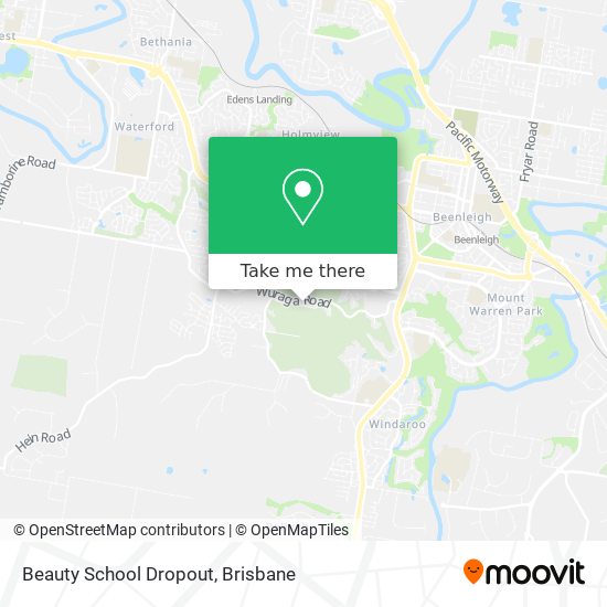 Beauty School Dropout map