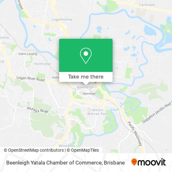 Beenleigh Yatala Chamber of Commerce map