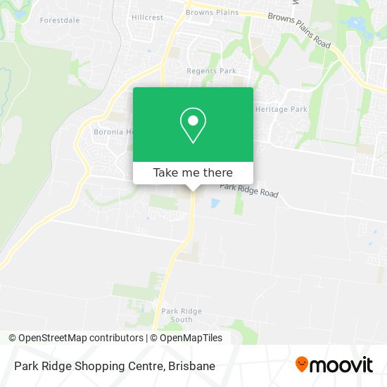 Park Ridge Shopping Centre map