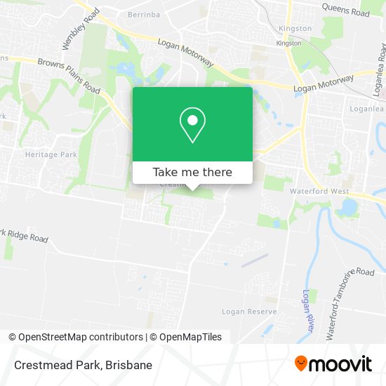 Crestmead Park map