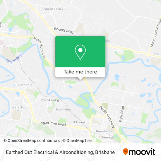 Earthed Out Electrical & Airconditioning map