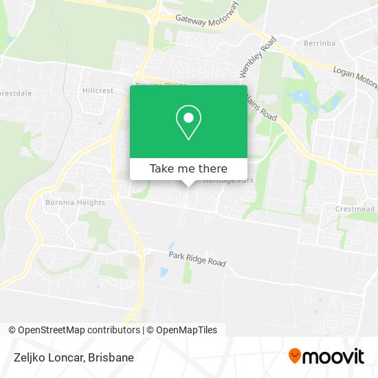 Zeljko Loncar map