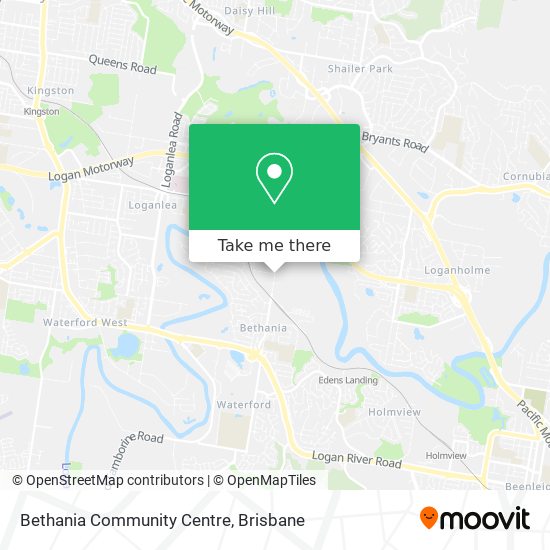 Bethania Community Centre map