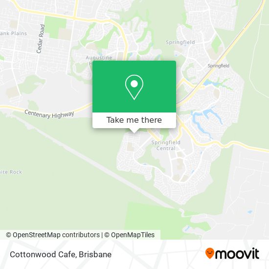 Cottonwood Cafe map