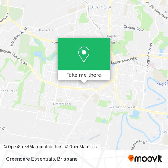 Greencare Essentials map