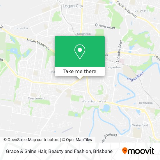 Grace & Shine Hair, Beauty and Fashion map