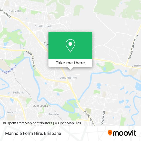 Manhole Form Hire map
