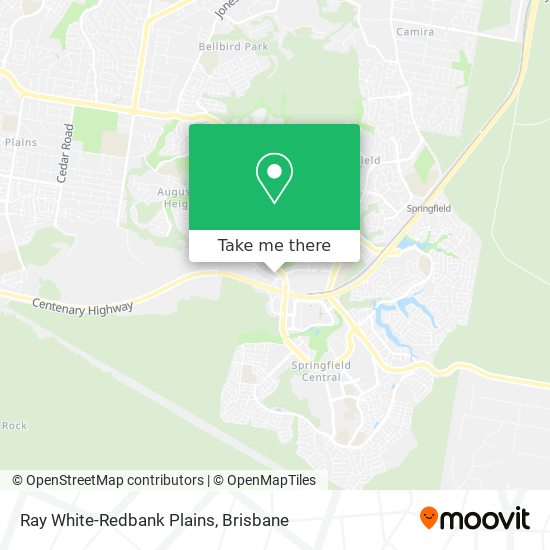 Ray White-Redbank Plains map