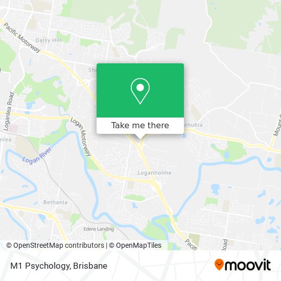 M1 Psychology map