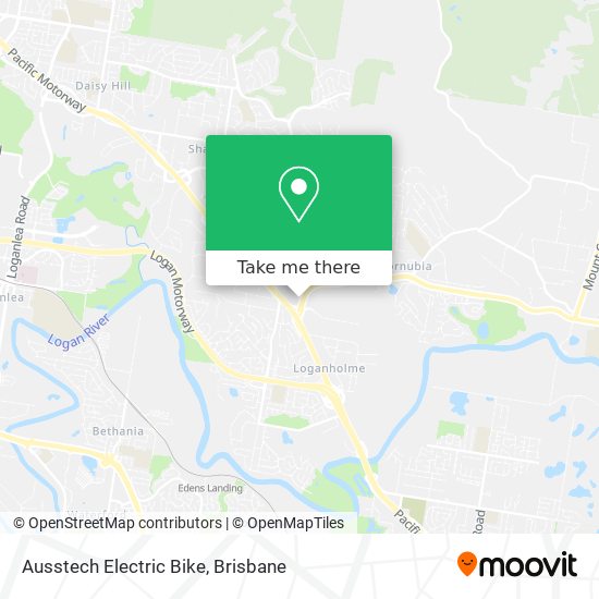 Ausstech Electric Bike map