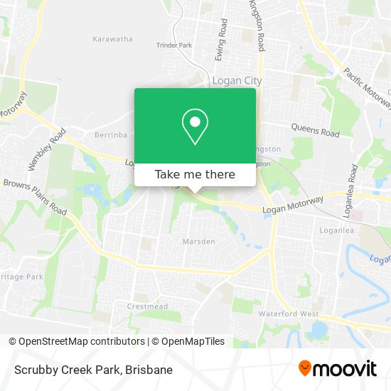 Scrubby Creek Park map