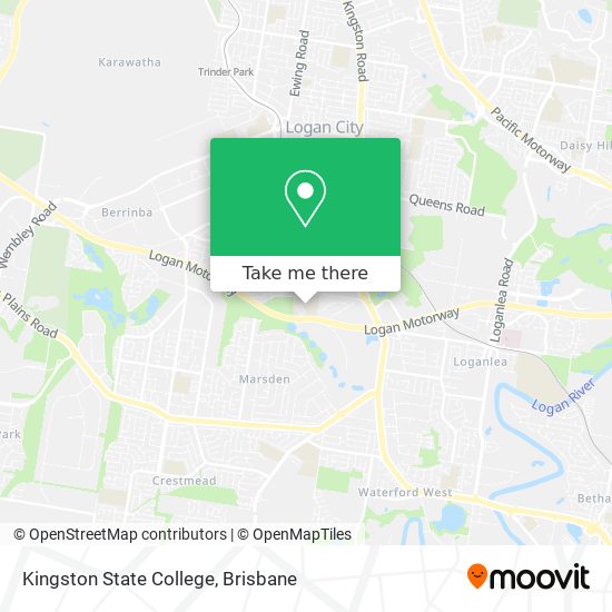 Kingston State College map
