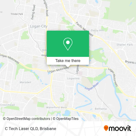Mapa C Tech Laser QLD